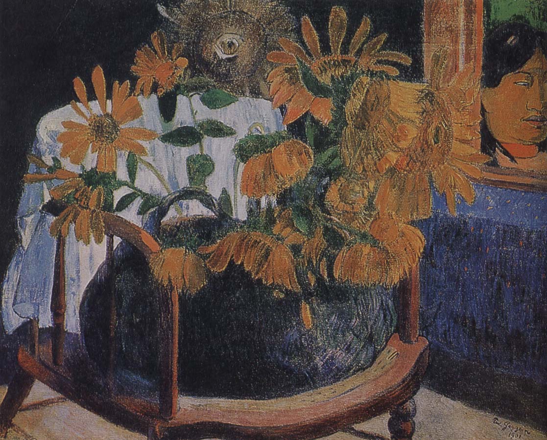 Paul Gauguin Sunflower
